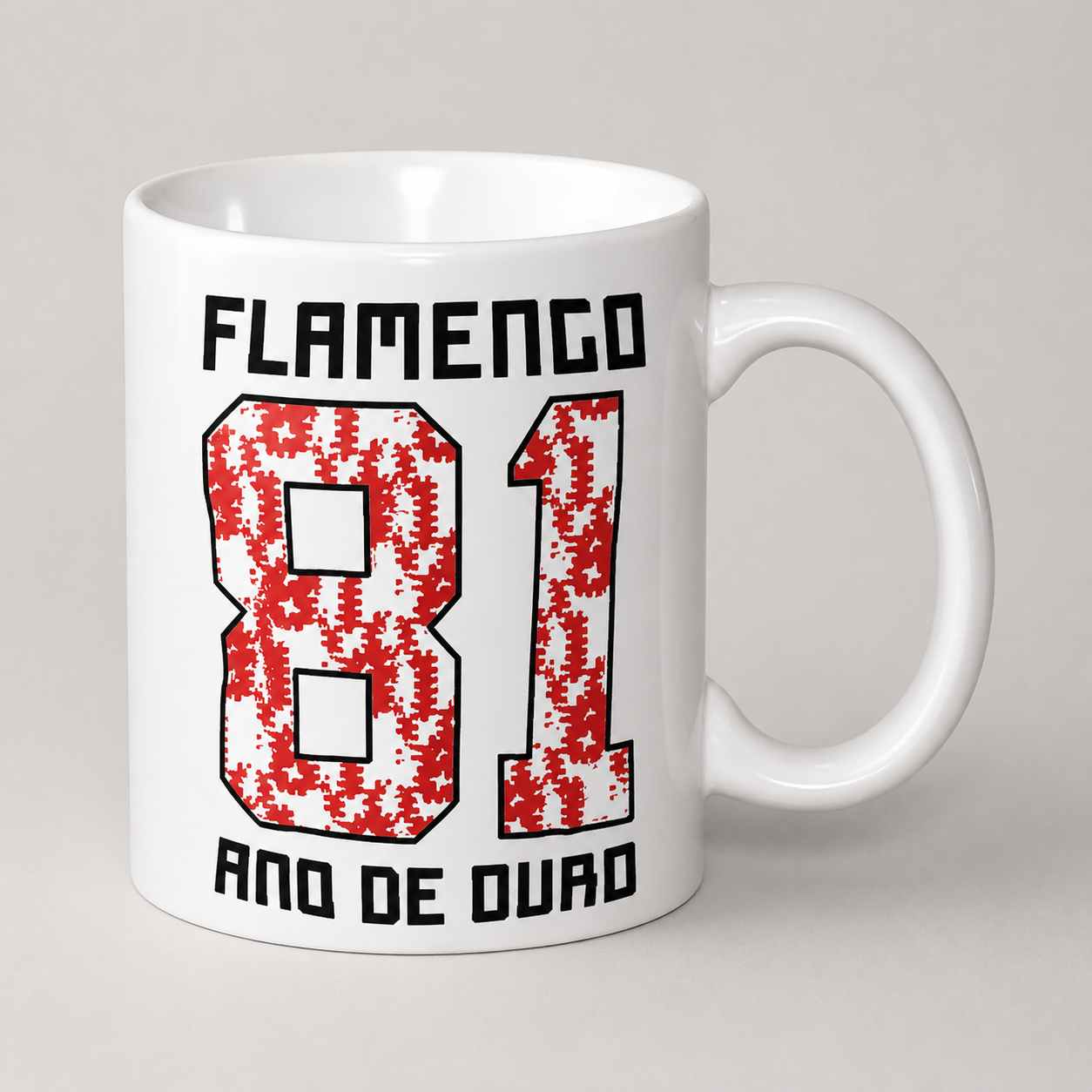Caneca 325 ml Flamengo 81 · Ano de Ouro | Flamengo